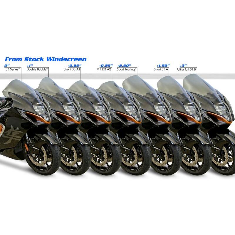 ゼログラビティ スクリーン スポーツツーリング HAYABUSA22-23 2313502 スクリーン スポーツツーリング スモーク HAYABUSA 22