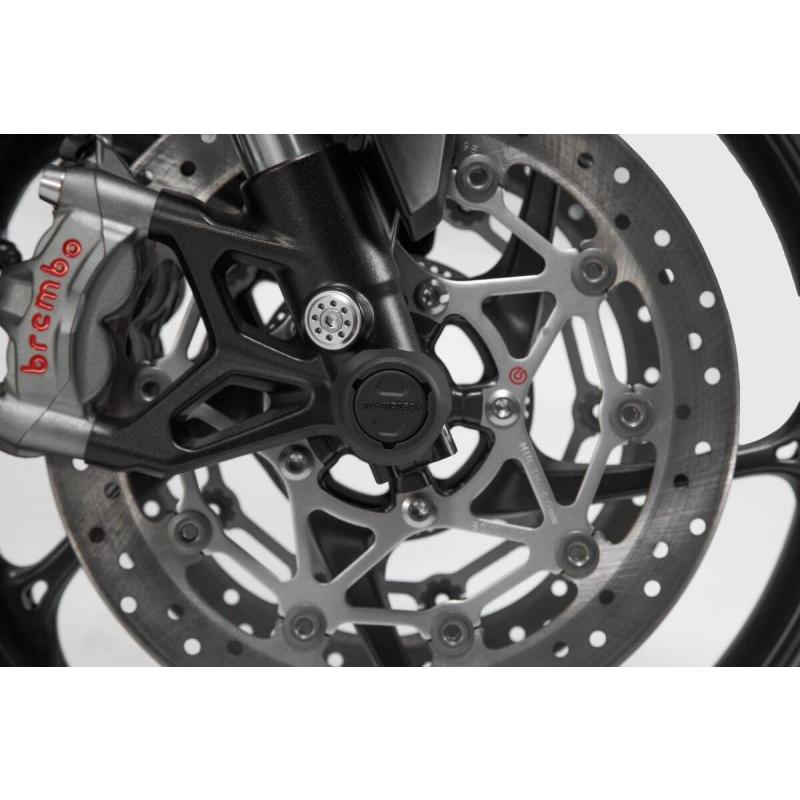STP0517610402/B フロントアクスルスライダーセット BLK GSX-S750 16 SW-MOTECHの画像