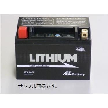 ITX9-FP ZX-9R 型式：ZX900D (YTX9-BS互換) 1年保証 AZリチウム