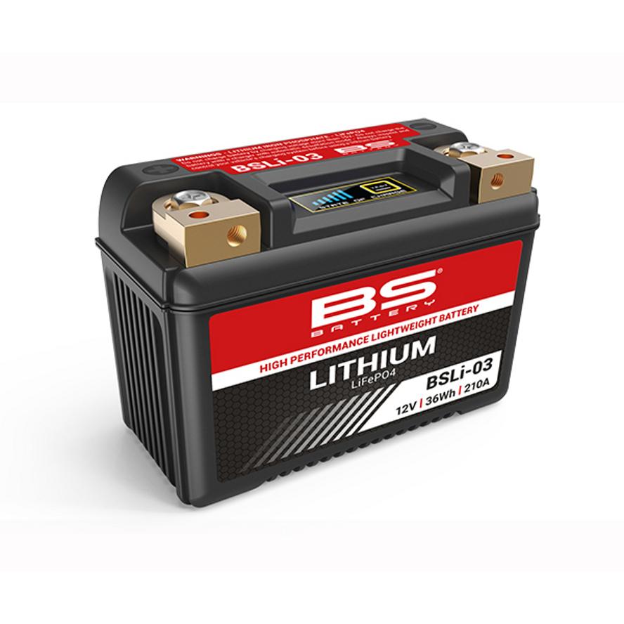 BSLi-03 ZX-7RR 型式：- (YTX9-BS互換) スペーサー付 2年保証 BSリチウムバッテリー