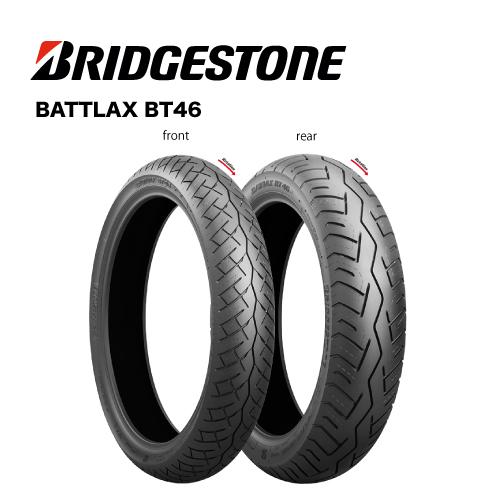 MCS01508 120/80-16 M/C 60V BT46V TL フロント専用 バイクタイヤ BRIDGESTONE(ブリヂストン) | BRIDGESTONE
