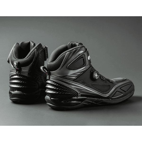 S17(エスセブンティーン) ライディングシューズ ブラック 23.0cm 透湿防水モデル elf(エルフ)