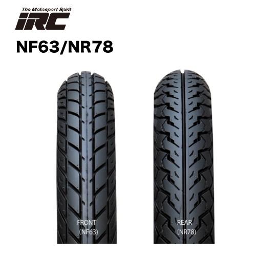 IRC 101252 60/100-17 M/C 33P NR78 WT リア専用 バイクタイヤ IRC 101252 60/100-17 M/C 33P NR78 WT リア専用 バイクタイヤ