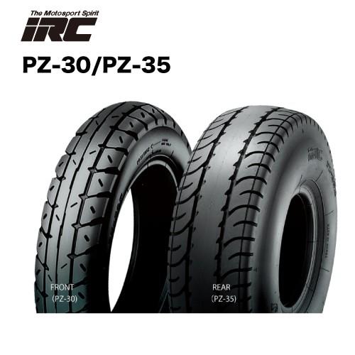 122498 100/100-12 62J PZ30  TL フロント専用 バイクタイヤ IRC｜lining-n3