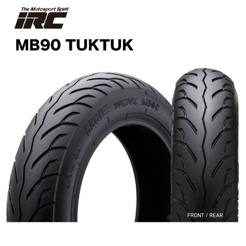 IRC 129617 90/90-10 50J MB90 TL フロント/リア共用 バイクタイヤ
