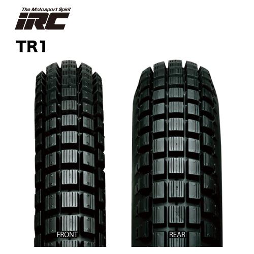 IRC 321427 2.75-14 4PR TR-1 WT リア専用 バイクタイヤ : ナカノ