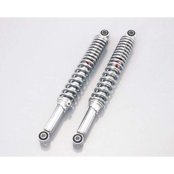 KITACO 520-1086190 リアショックSET スプリング メッキ/メッキ