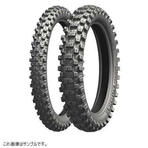 MICHELIN バイクタイヤ TRACKER フロント チューブ、リムバンド付