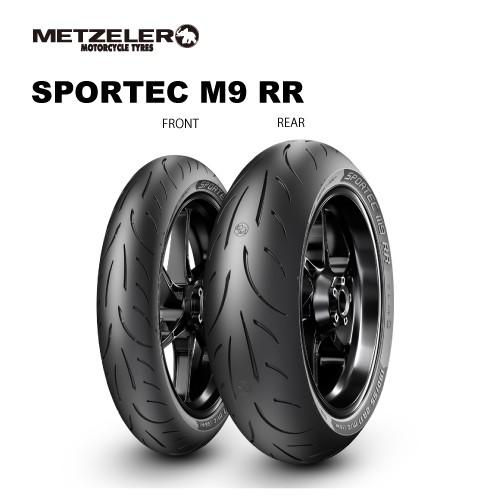 METZELER 3617100 180/55ZR17 M/C TL (73W) SPORTEC M9 RR リア