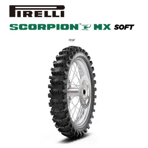 PIRELLI（ピレリ） 2901400 90/100-16NHS 51M SCORPION MX SOFT リア