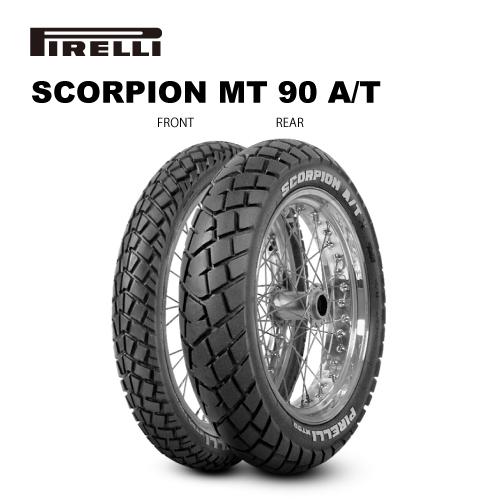 PIRELLI（ピレリ） 3967100 120/80-18 M/C 62S MST MT 90 A/T SCORPION