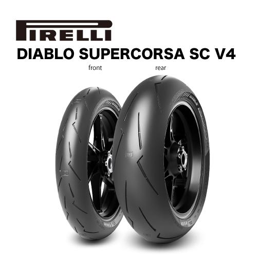 PIRELLI（ピレリ） 4124100 180/60R17 M/C TL 75V SC3 DIABLO