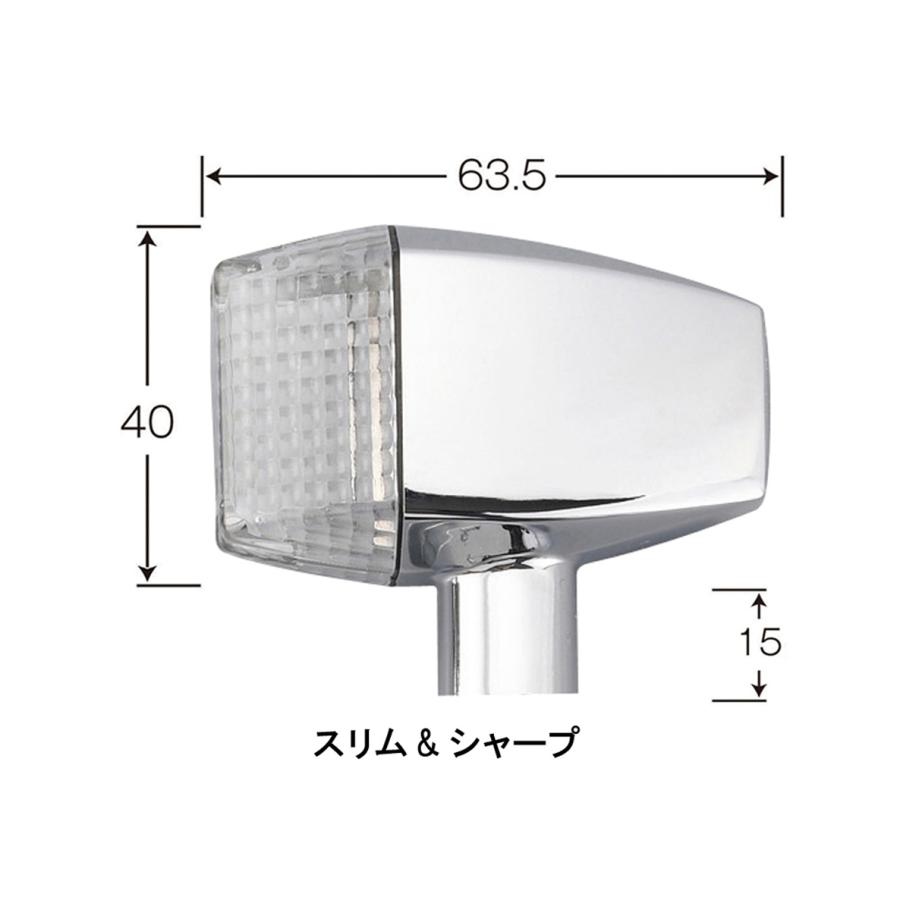 043047-53 クラシカル０４６メッキ／クリアー W800 POSHフェイスの画像