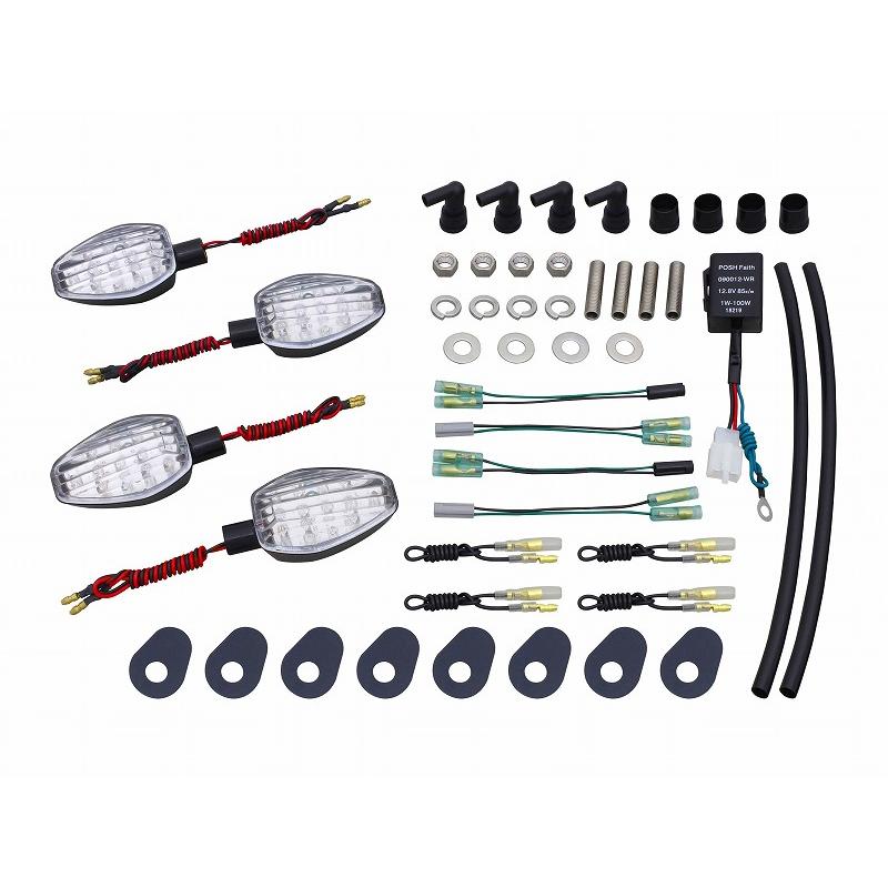 065252-06 ＬＷ．Ｌ車種ＫＩＴ ＢＫ／クリ MT09TRACER POSHフェイス