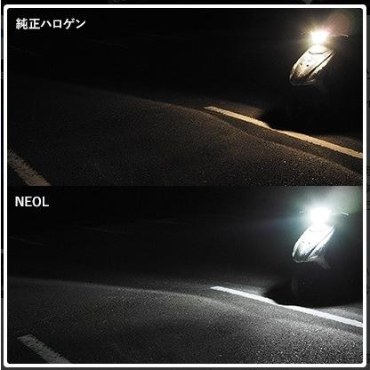 弊社在庫限 SBNR060 エイプ50 AC16 PH7 6000K  バイク用LEDヘッドライトバルブ NEOL(ネオル) 1年保証 スフィアライト｜lining-n3｜03