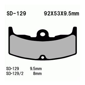 SD-129 (NC13) 83-86 VF400FD HONDA レジン系 リア ブレーキパッド べスラ｜lining-n3