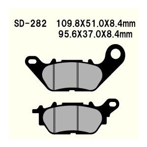 SD-282 15-19 JANAS YAMAHA レジン系 フロント ブレーキパッド べスラ｜lining-n3