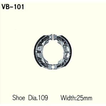 VB-101S Honda 70 73 C70K1 HONDA フロント ブレーキシュー べスラ｜lining-n3