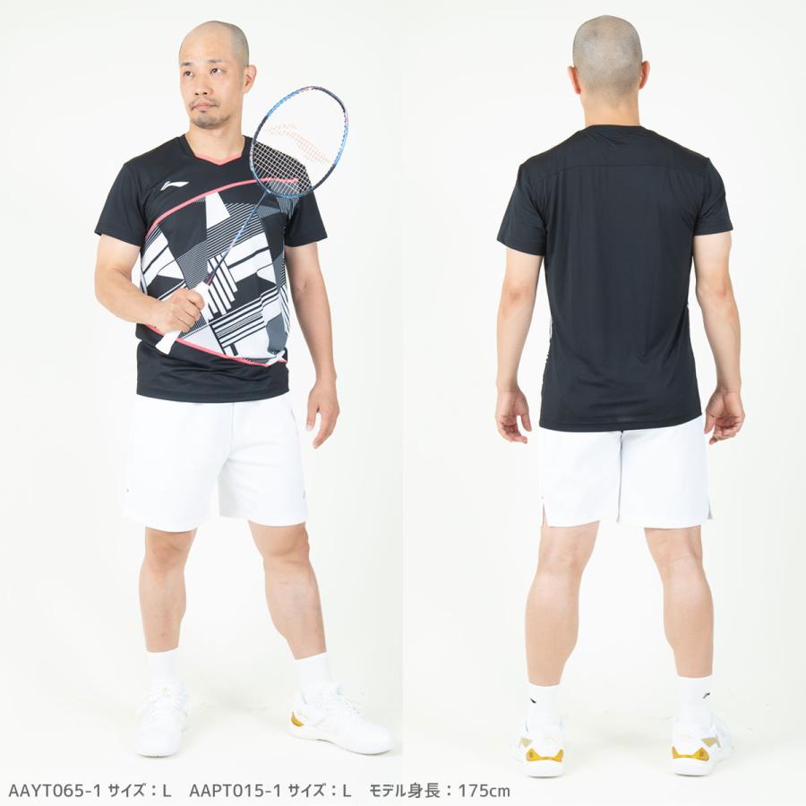 LI-NING AAPT015 ゲームパンツ バドミントンウェア(ユニ/メンズ) リーニン【日本バドミントン協会審査合格品/メール便可】 |  | 08