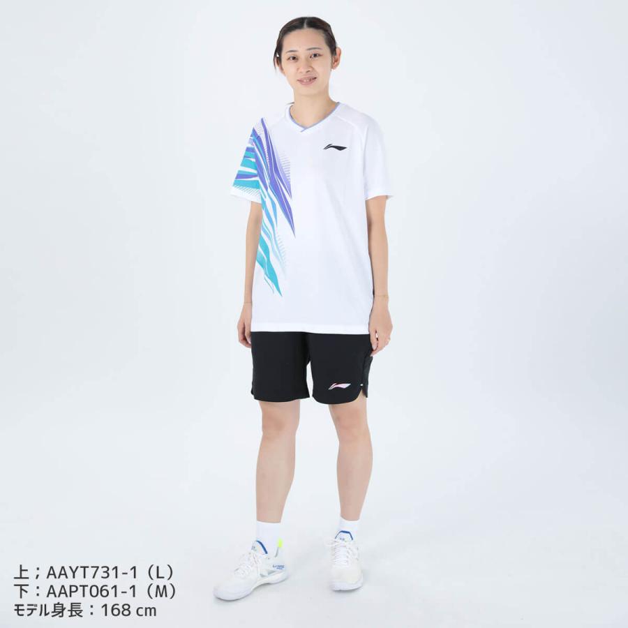 バドミントン　特注ハーフパンツ　NTT東日本 Ｌ 楽天市場】LI-NING AAPT057 ハーフパンツ バドミントンウェア