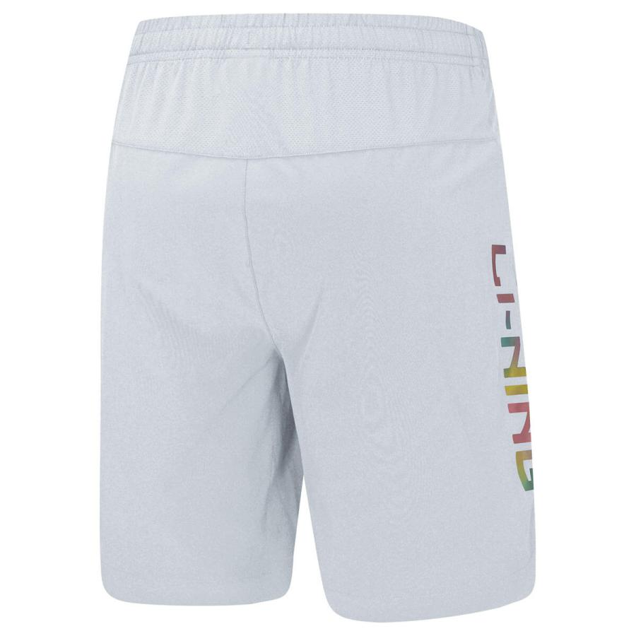バドミントン　特注ハーフパンツ　NTT東日本 Ｌ LI-NING AAPT061 ハーフパンツ バドミントンウェア(ユニ・メンズ
