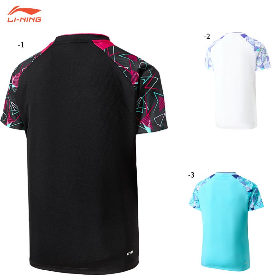 LI-NING AATV026 ゲームシャツ+ハーフパンツ セット(ジュニア
