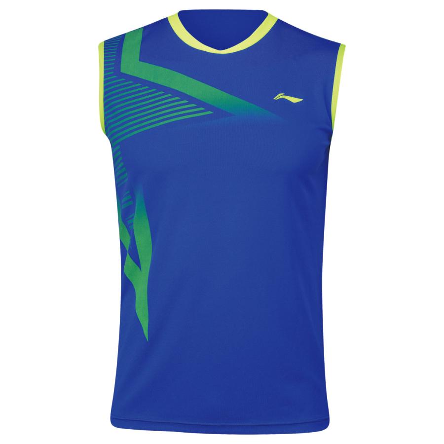 超特価】LI-NING AAYJ343 ノースリーブゲームシャツ バドミントン