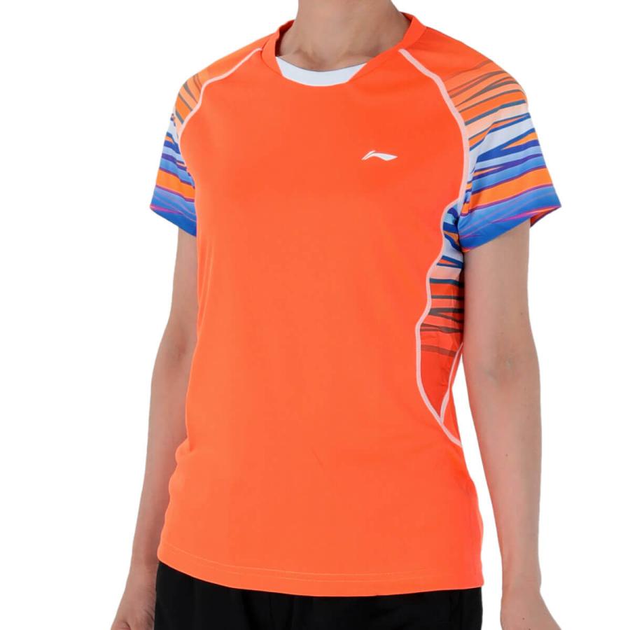 【大特価】LI-NING AAYN102 ゲームシャツ(レディース) バドミントンウェア リーニン【メール便可/日本バドミントン協会審査合格品】 |  | 01