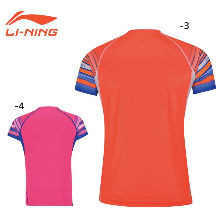 【大特価】LI-NING AAYN102 ゲームシャツ(レディース) バドミントンウェア リーニン【メール便可/日本バドミントン協会審査合格品】 |  | 06