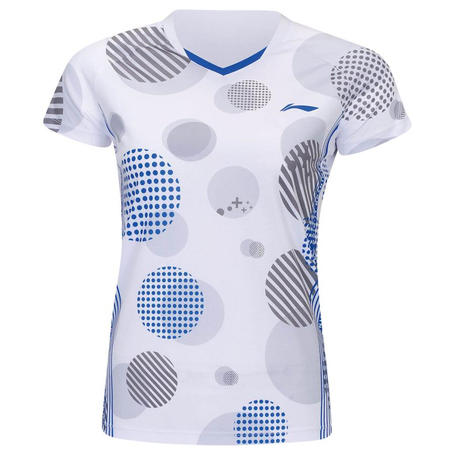 LI-NING AAYR382 ゲームシャツ バドミントンウェア(レディース