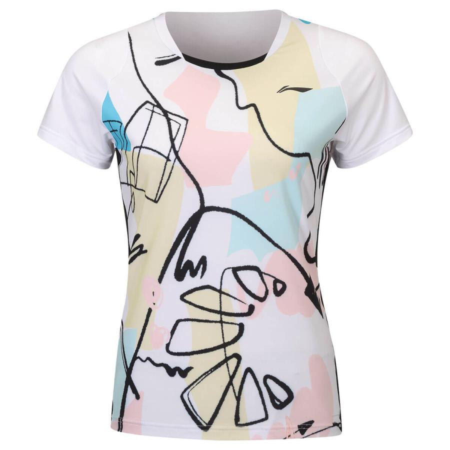 LI-NING AAYS062 ゲームシャツ バドミントンウェア(レディース) リーニン【日本バドミントン協会審査合格品/メール便】 |  | 03