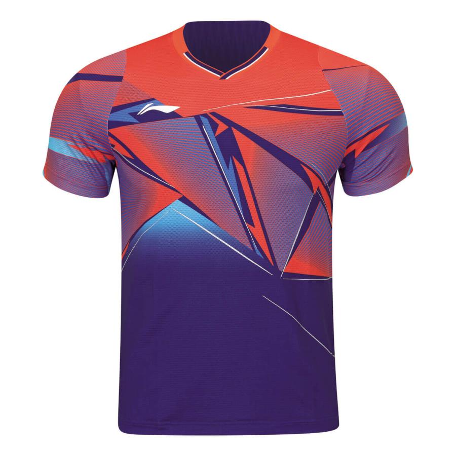 LI-NING AAYS131 ゲームシャツ バドミントンウェア(ユニ・メンズ