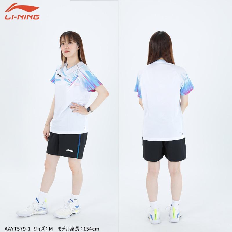 LI-NING AAYT579 ゲームウェア バドミントンウェア(ユニ/メンズ