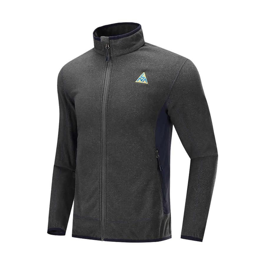 LI-NING バドミントン ウォームアップジャケット ブラック 上下セット 中古】[上下セット] リーニン ウォームアップジャケット パンツ