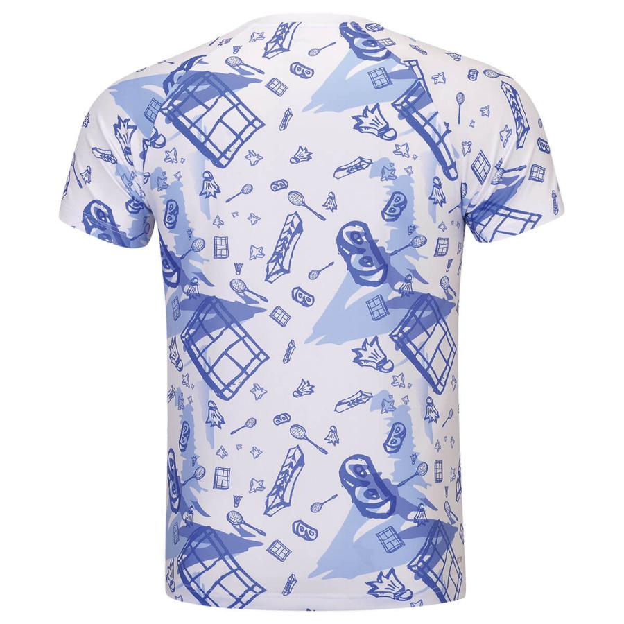 リーニン　Tシャツ　卓球　テニス　バトミントン LI-NING AHSS465 トレーニングTシャツ バドミントンウェア(ユニ