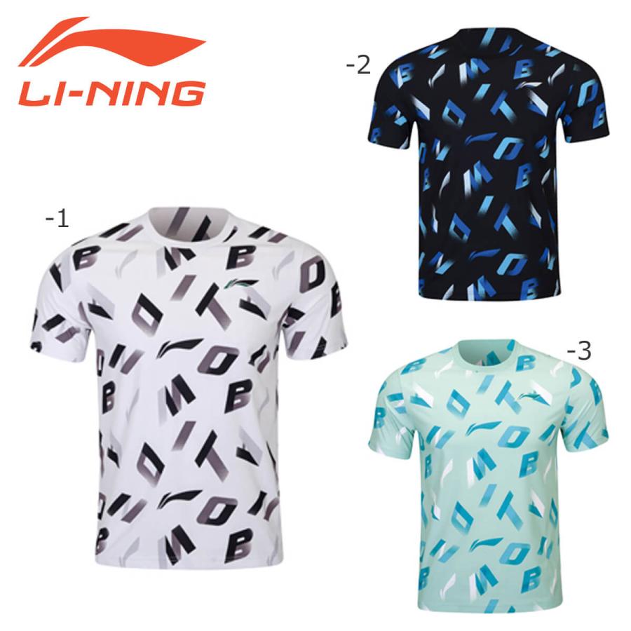 LI-NING AHSS979 トレーニングTシャツ バドミントンウェア(ユニ