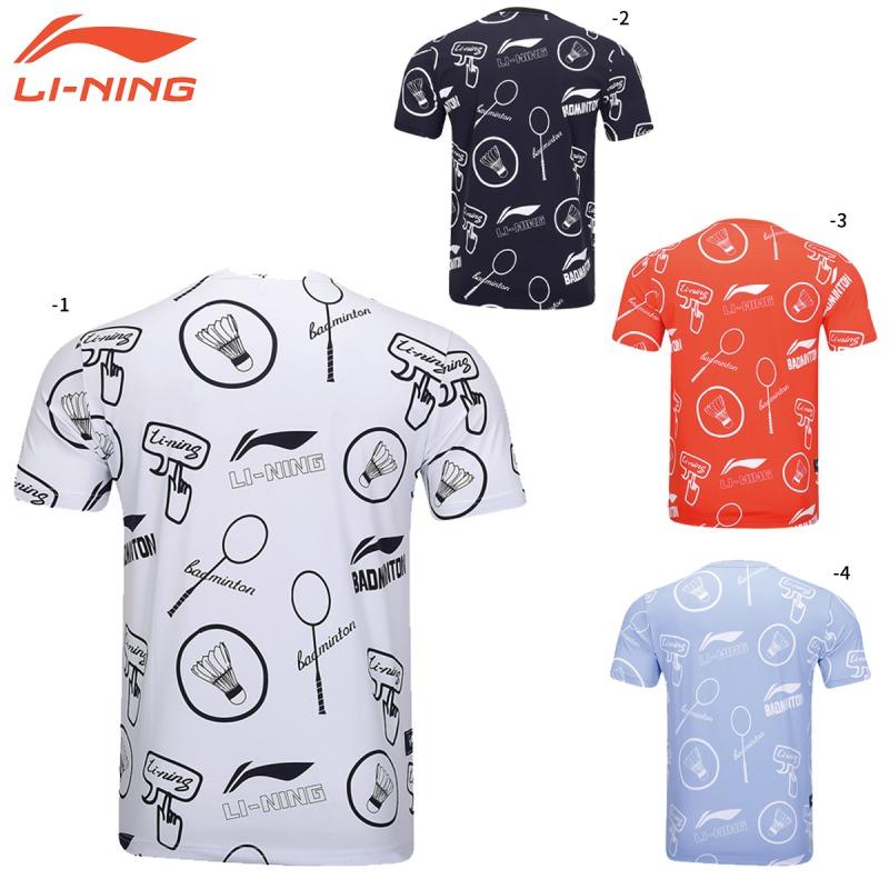 LI-NING AHST701 トレーニングTシャツ バドミントンウェア(ユニ