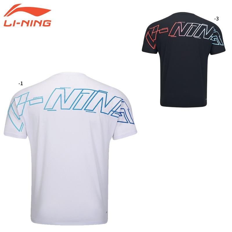 リーニン　Tシャツ　卓球　テニス　バトミントン LI-NING AHST705 トレーニングTシャツ バドミントンウェア(ユニ/メンズ