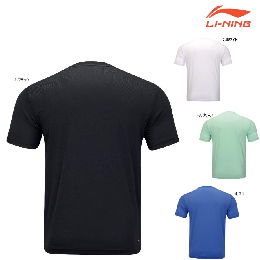 LI-NING AHSU457 トレーニングTシャツ バドミントンウェア(ユニ/メンズ