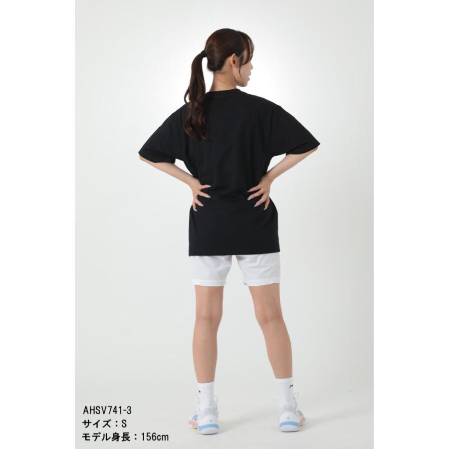 LI-NING AHSV741 トレーニングシャツ バドミントンウェア(ユニ/メンズ