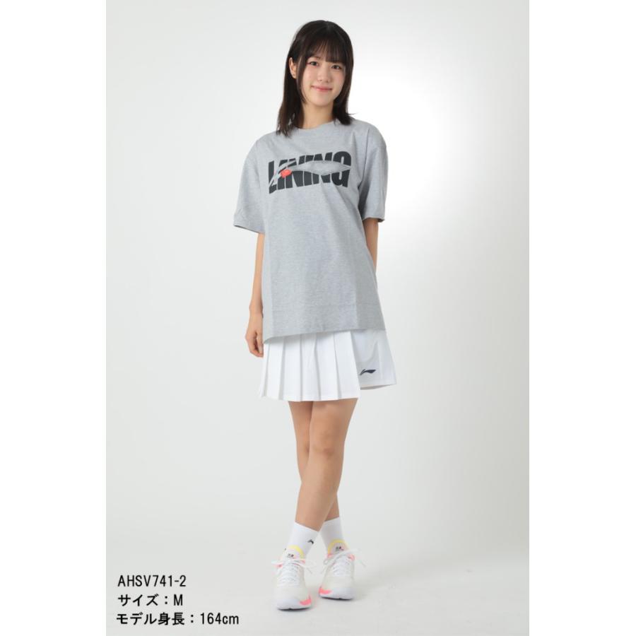 LI-NING AHSV741 トレーニングシャツ バドミントンウェア(ユニ/メンズ