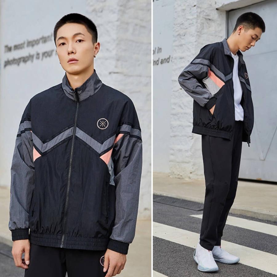 LI-NING AJDR375 WADE ウォームアップジャケット ウェア(ユニ/メンズ) バスケット リーニンの画像