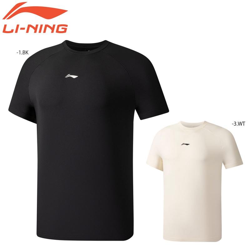 LI-NING ATSS573 トレーニングシャツ バドミントンウェア(ユニ・メンズ