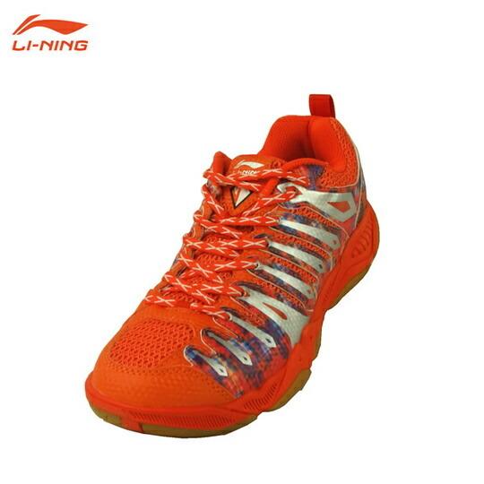超特価】LI-NING AYTK057-1 オレンジレッド(24.0-28.5cm) 超軽量 