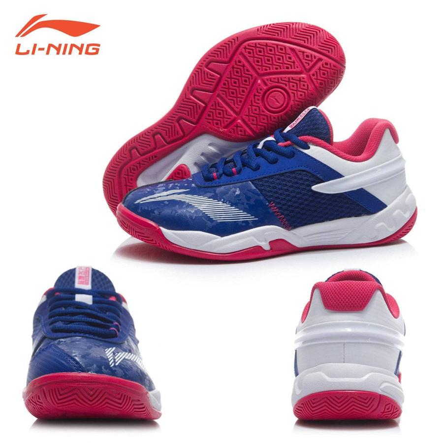 LI-NING AYTR012 バドミントンシューズ(レディース/ジュニア) ローカット 3Eスタンダード リーニン【日本バドミントン協会審査合格品】 |  | 01