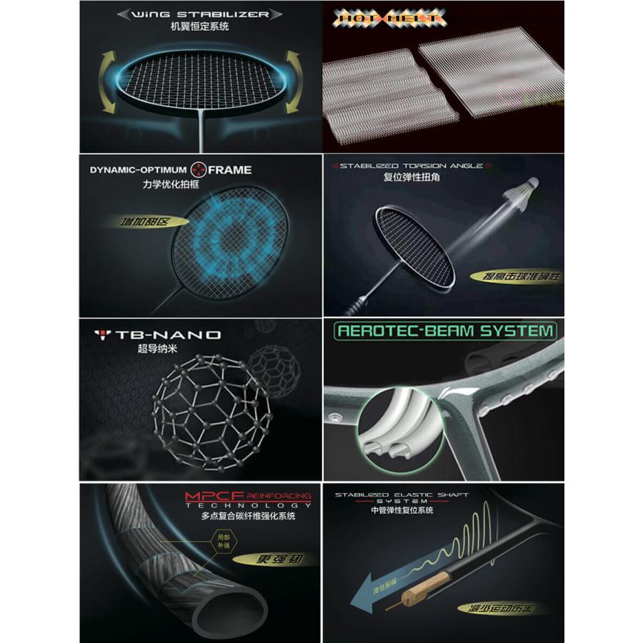 LI-NING Turbo Charging 75C(TC75C) AEROTEC BEAM AYPM392-1