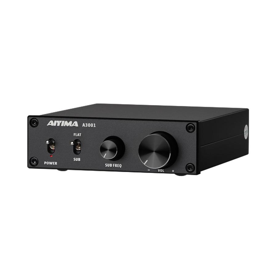 AIYIMA A3001ミニステレオアンプ300WサブウーファーアンプTPA3255クラスDモノラルアンプ全周波数＆サブバスホームオーディオスピーカー
