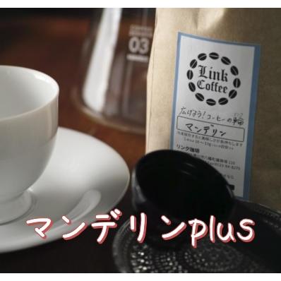 <マンデリンplus> コーヒー 豆 コーヒー豆 珈琲豆 酸っぱくない200g 自家焙煎 苦味 甘味 珈琲 ドリップ　送料無料 | 