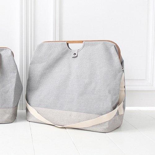 グディ GUDEE ショルダーバッグ ランドリーバッグ コットン 竹 バンブー 大容量 Uroki Carry-all bag Bamboo L GudeeLife fha23c888001｜link-riche