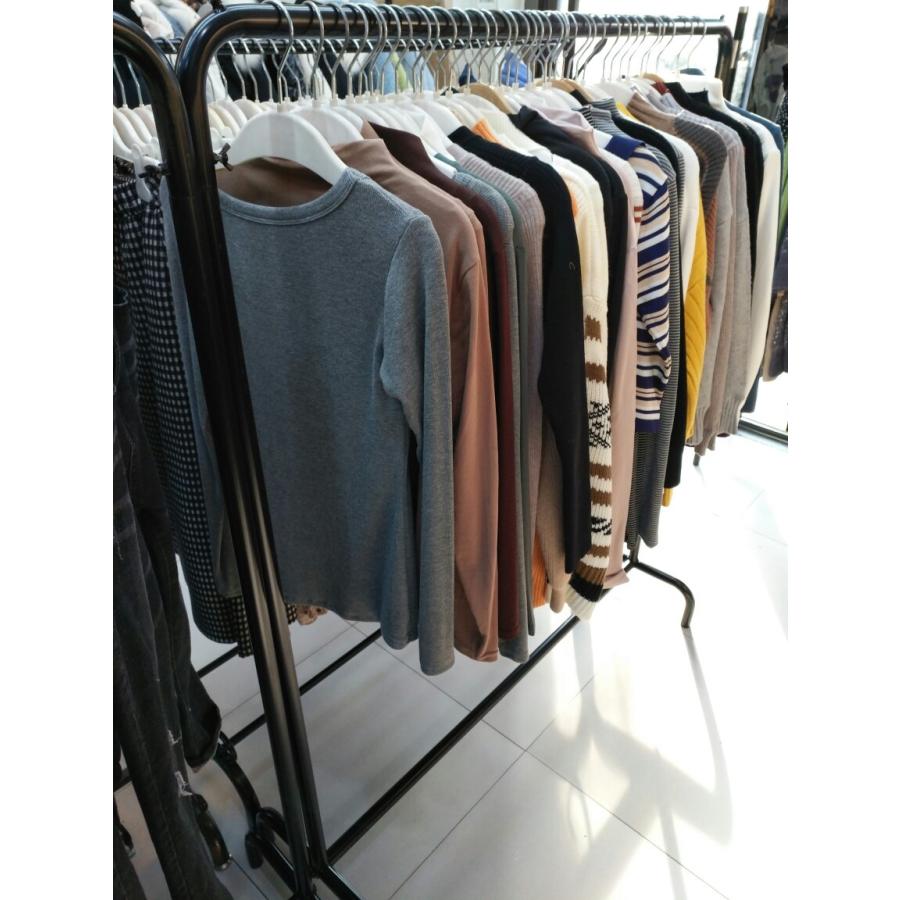 サイズ150cm ハンガーラック 黒 白 おしゃれ 洋服ラック パイプハンガー アイアンハンガーラック スチールハンガーラック 頑丈 店舗 什器 702 Link Stores 通販 Yahoo ショッピング